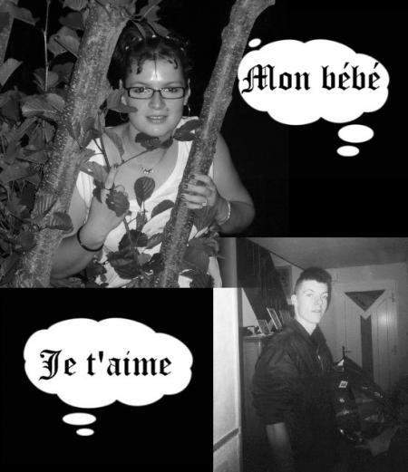 Elodie (ma soeur) et Marcel